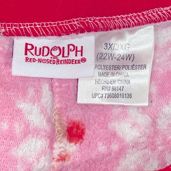 Rudolph the Red Nose Reindeer Pajama Pants - Picture 6 of 7